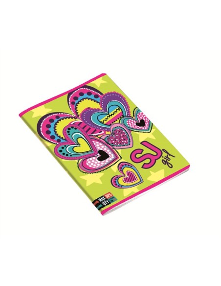 Seven quadernone staff Q sj girl SEV5C2001908/Q Seven | Futurartshop.com