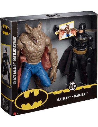 DC Comics - Characters-Batman vs. Man-Bat TOYFVM63 Mattel | Futurartshop.com
