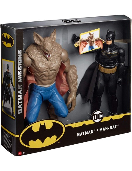 DC Comics - Characters-Batman vs. Man-Bat TOYFVM63 Mattel | Futurartshop.com