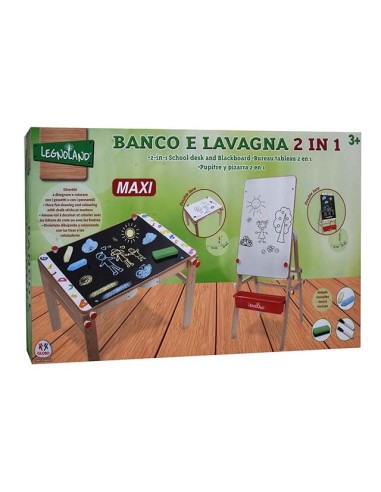 Desk and chalkboard 2 in 1 GLO39118 Globo | Futurartshop.com