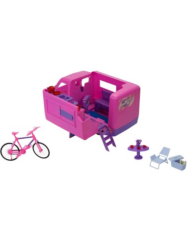 My fashion camper with accessories GLO934433 Globo | Futurartshop.com