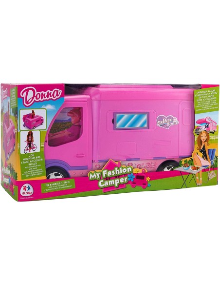 My fashion camper con accessori GLO934433 Globo | Futurartshop.com