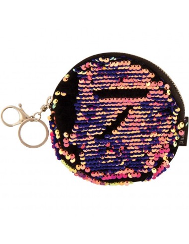 Magic sequin and velvet coin purse with clip, pink, and purple CRAF77392 Crayola | Futurartshop.com