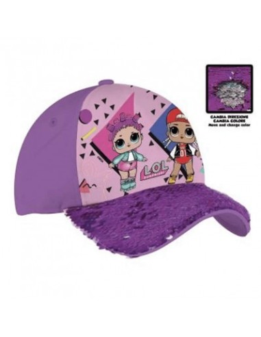 LoL, Surprise - a Hat with sequins purple CORB99194 MC Coriex | Futurartshop.com