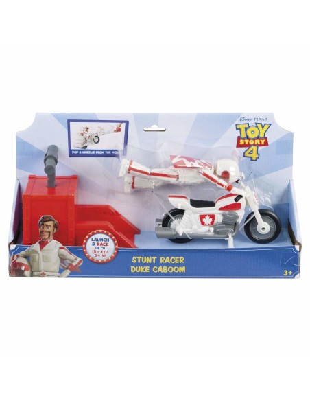 Toy Story 4 - Canuck racer acrobatico con moto e lanciatore MATGFB55 Mattel | Futurartshop.com