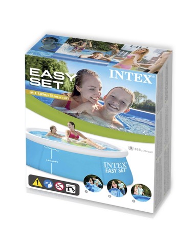 Above ground swimming pool My First Easy EGO28101NP Intex | Futurartshop.com