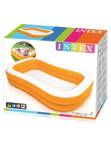 Piscina gonfiabile family mandarin EGO57181NP Intex | Futurartshop.com