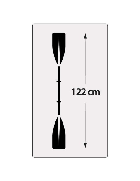 Remi in alluminio da 122 cm EGO69627 Intex | Futurartshop.com