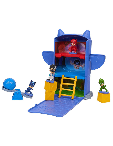 Pj Masks - PlaySet quartier generale apribile NDAJPL95425 Giochi Preziosi | Futurartshop.com