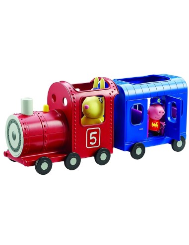 Peppa Pig - Treno miss coniglio e Peppa NDA06152 Giochi Preziosi | Futurartshop.com
