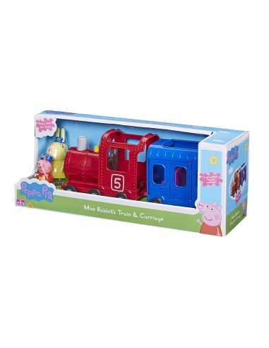 Peppa Pig - Treno miss coniglio e Peppa NDA06152 Giochi Preziosi | Futurartshop.com
