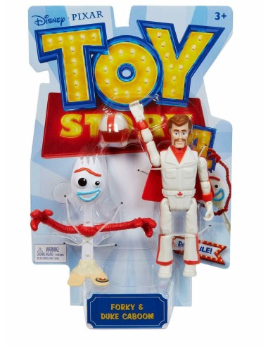 Toy story 4 - Personaggio base Forky e Duke Caboom MATGFM38/GDP71 Mattel | Futurartshop.com