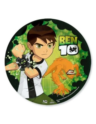 Ben 10 - 10 piatti in carta 130095 New Bama Party | Futurartshop.com