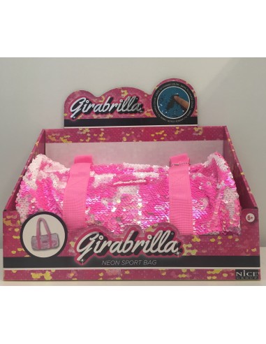 Girabrilla sport bag fluorescent Pink NIC02553/2 Nice Group | Futurartshop.com