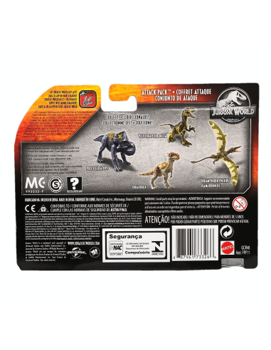 Jurassic World - Attacco giurassico Velociraptor delta MATFPF11/GCR46 Mattel | Futurartshop.com