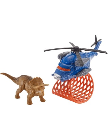 Jurassic World Conveyors Dino - Triceratops more helicopter TOYFMY31/FMY44 Mattel | Futurartshop.com