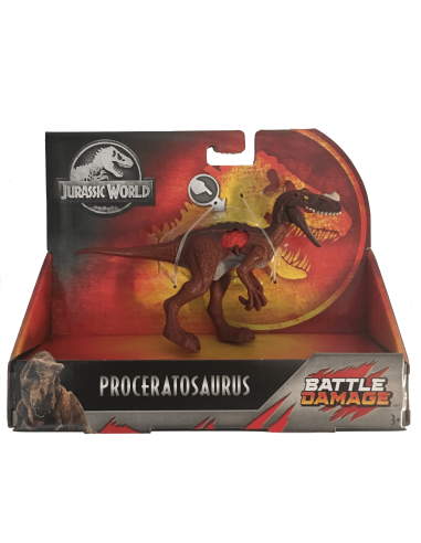 Jurassic World - Ferite da combattimento - Proceratosaurus MATFNB31/GCX74 Mattel | Futurartshop.com