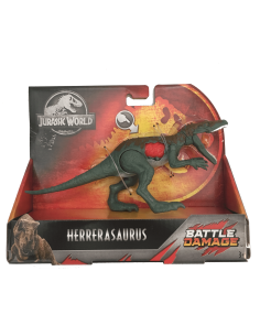 Jurassic World - wounds from combat - Herrerasaurus FNB31/GCX75 Mattel- Futurartshop.com