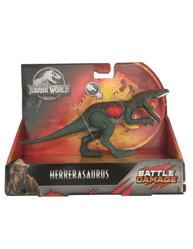 Jurassic World - wounds from combat - Herrerasaurus MATFNB31/GCX75 Mattel | Futurartshop.com