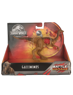 Jurassic World - blessures de combat Gallimimus FNB31/FRX29 Mattel- Futurartshop.com
