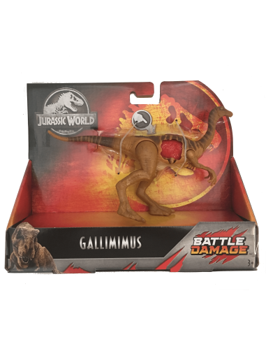 Jurassic World - wounds from combat - Gallimimus MATFNB31/FRX29 Mattel | Futurartshop.com