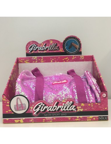 Girabrilla Sport Bag fluo purple NIC02553/1 Nice Group | Futurartshop.com