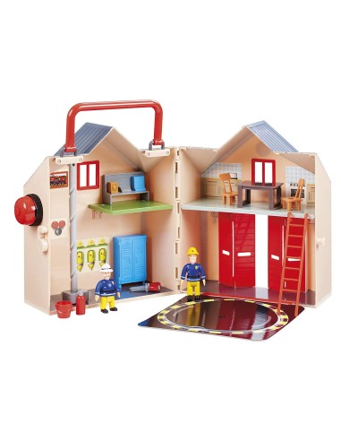 Sam il Pompiere caserma deluxe portatile NDA03372 Giochi Preziosi | Futurartshop.com