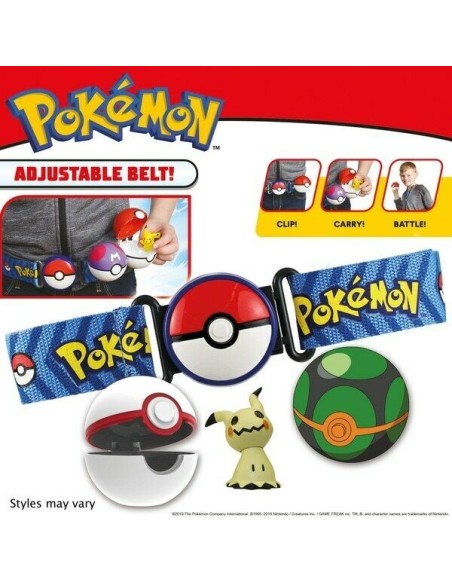 Pokemon clip'n go Poké Ball belt Mimikyu GIOPKE17000/2 Giochi Preziosi | Futurartshop.com