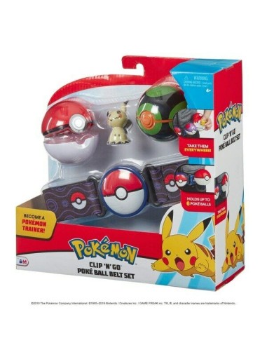 Pokemon clip'n go Poké Ball belt Mimikyu GIOPKE17000/2 Giochi Preziosi | Futurartshop.com