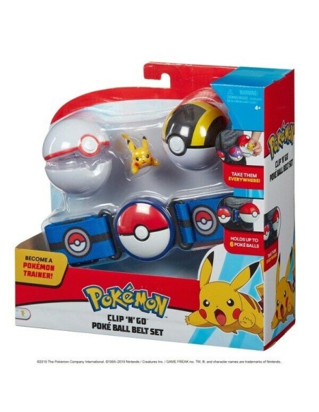 Pokemon clip'n go poké sfera cintura Pikachu GIOPKE17000/1 Giochi Preziosi | Futurartshop.com