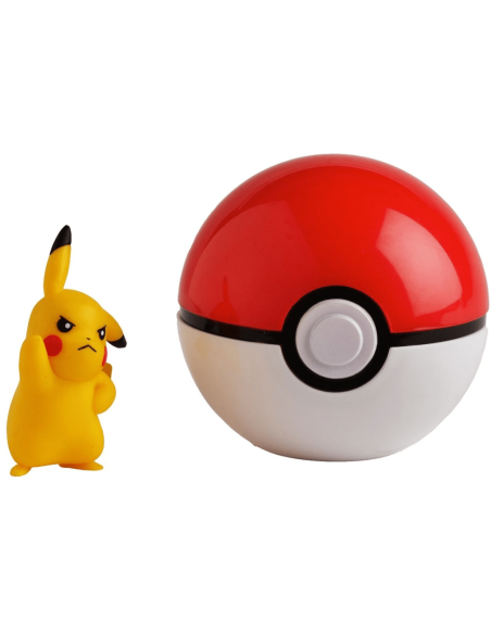 PokeMon clip'n go Pikachu con sfera GIOPKE13000/6 Giochi Preziosi | Futurartshop.com