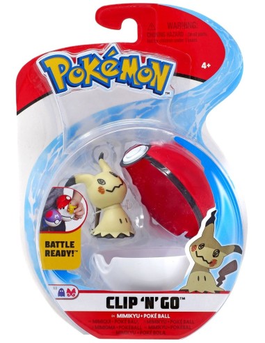 PokeMon Clip'n go Mimikyu con sfera GIOPKE13000/4 Giochi Preziosi | Futurartshop.com