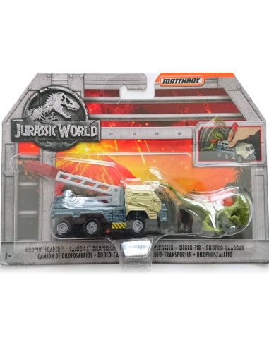 Jurassic World conveyors Dino - Dilopho transporter TOYFMY31/FMY40 Mattel | Futurartshop.com