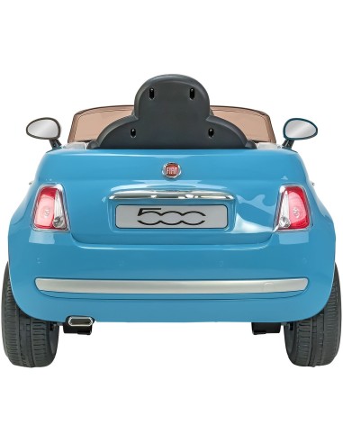 500 electric Car 12V blue WON383529 Globo | Futurartshop.com