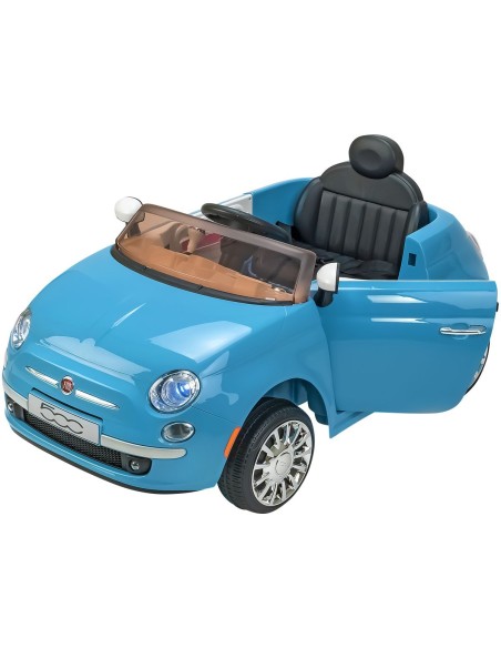 500 electric Car 12V blue WON383529 Globo | Futurartshop.com