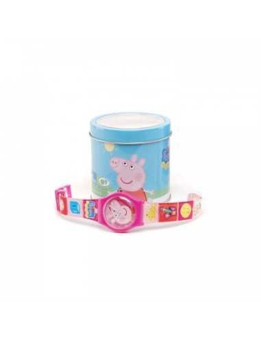 Peppa Pig orologio più box latta 2296351258124 Grandi giochi | Futurartshop.com