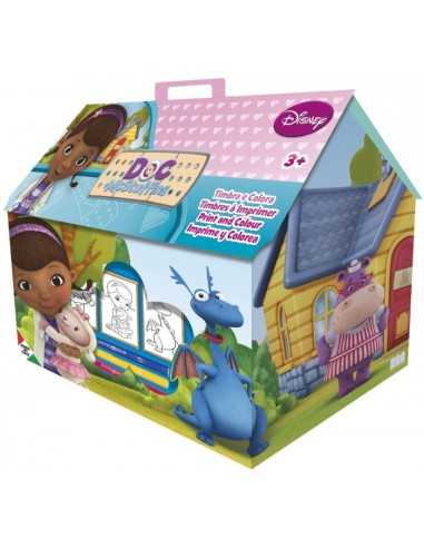 Casetta Dottoressa Peluche timbra e colora MAGRAV-9881 Grandi giochi | Futurartshop.com