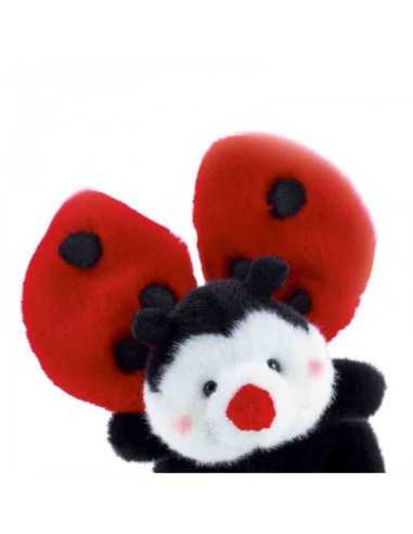 Lucky Lady coccinella seduta PLU05126 Plush e Company | Futurartshop.com