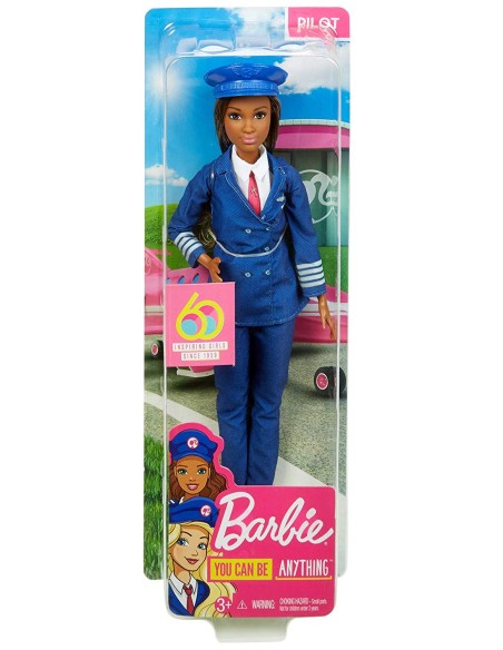 Barbie Carriera - Pilota 60 anniversario MATGFX23/GFX25 Mattel | Futurartshop.com