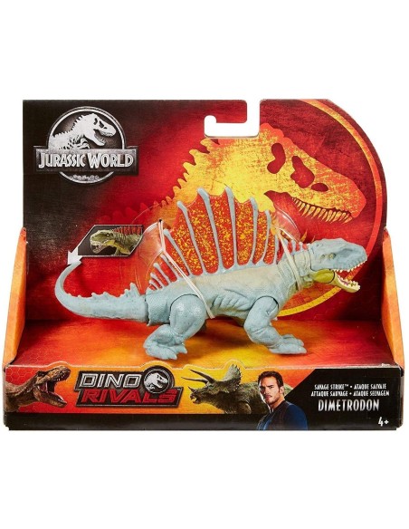 Jurassic World Dino rivals - Dimetrodon colpo selvaggio MATGCR54/GCR58 Mattel | Futurartshop.com