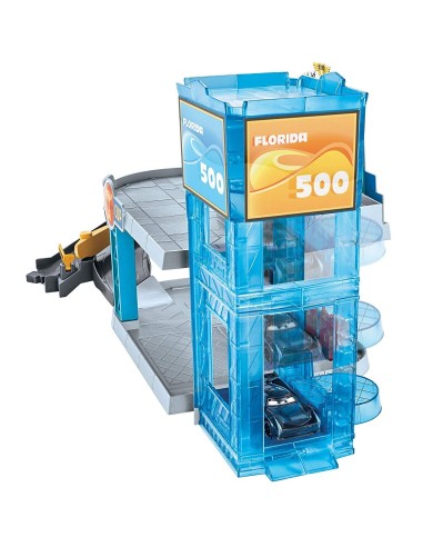 Cars - Track garage florida 500 MATFWL70 Mattel | Futurartshop.com