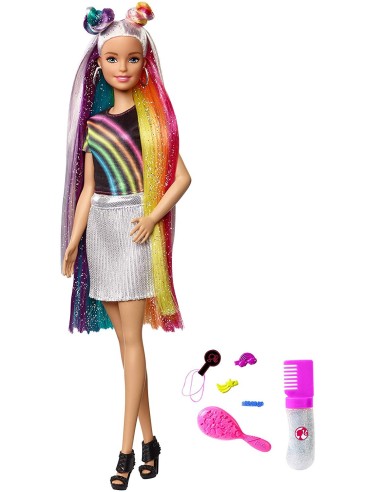 Barbie capelli arcobaleno MATFXN96 Mattel | Futurartshop.com