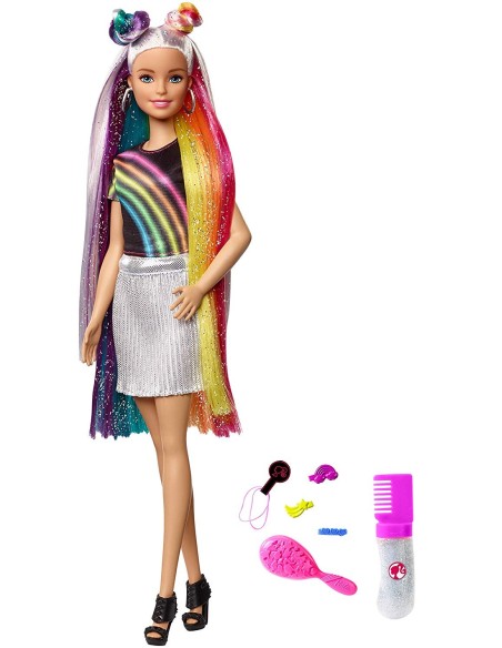 Barbie hair rainbow MATFXN96 Mattel | Futurartshop.com