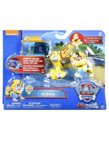 Paw Patrol Sea Patrol - Light up the Rubble WON20094530 Spin master | Futurartshop.com