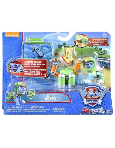 Paw Patrol Sea Patrol - Light up the Rocky WON20094528 Spin master | Futurartshop.com