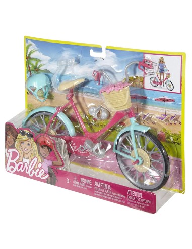 The bicycle Barbie MATDVX55 Mattel | Futurartshop.com
