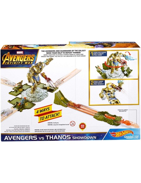Hot wheels track Avengers vs Thanos TOYFLM81 Mattel | Futurartshop.com