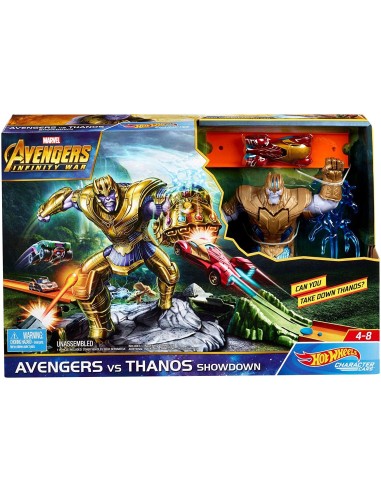 Hot wheels pista Avengers vs Thanos TOYFLM81 Mattel | Futurartshop.com