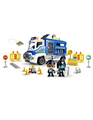 PinyPon Action - Camion della polizia GIOPNC05000 Giochi Preziosi | Futurartshop.com
