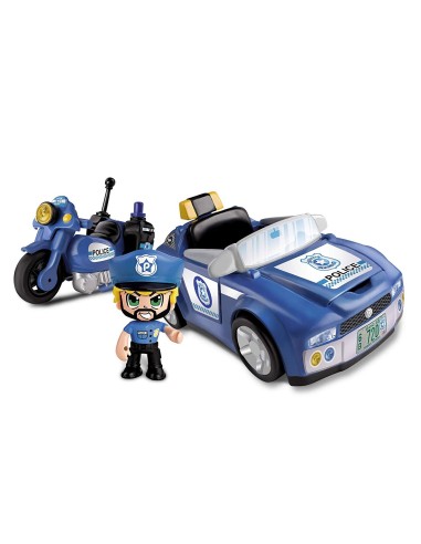 PinyPon Action - Moto più Auto della Polizia GIOPNC02000 Giochi Preziosi | Futurartshop.com